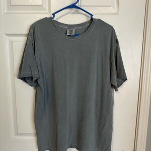 Plain Comfort Colors T‑Shirt in Charcoal Gray